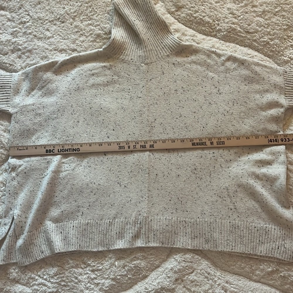 Loft poncho sweater. Petite small. Like new! - Picture 6 of 7
